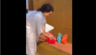 Kangana Ranaut celebrates Holi on the sets of 'Chandramukhi 2'