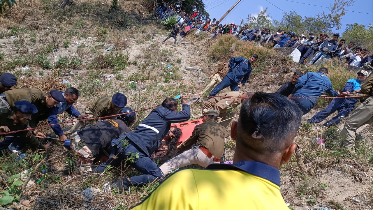 ITBP rescues seven people from gorge in Mussoorie