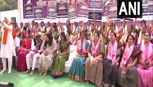 K Kavitha on day-long hunger strike in Delhi demanding Women's Reservation Bill