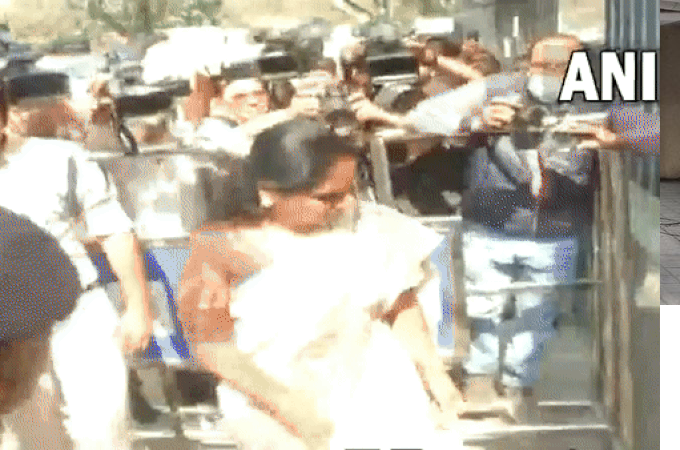 BRS MLC K Kavitha appears before ED in Delhi excise policy case