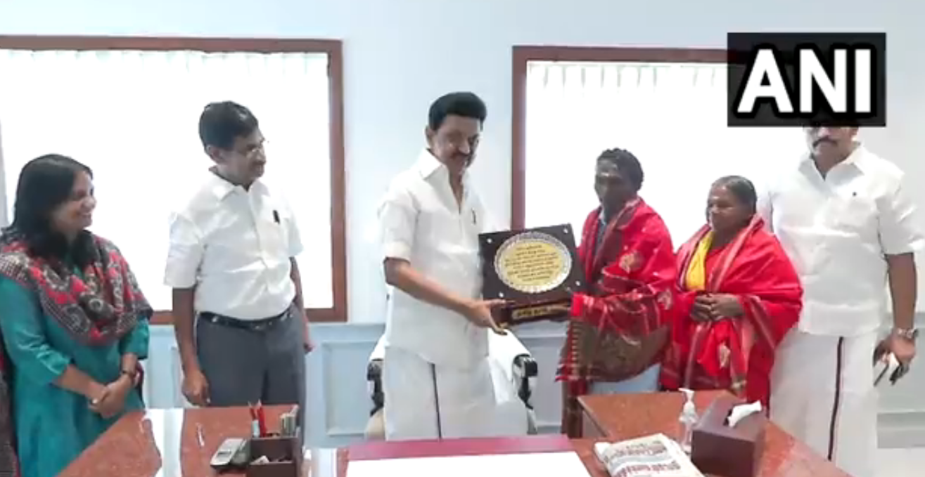 Watch: Tamil Nadu CM Stalin felicitates ‘Elephant Whisperers’