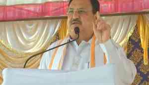 ‘He's crying for democracy after being rejected by public’: JP Nadda slams Rahul Gandhi in K'taka