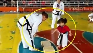 Viral Video: This taekwondo kid’s cute antics will bring smile to your face; don’t miss ending