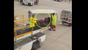 Shocking: Video shows airport crews roughly handling luggage in different countries