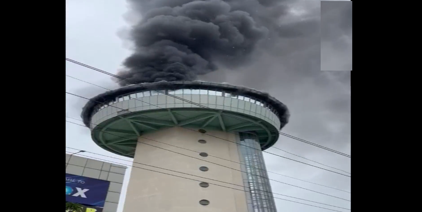 Watch: Fire breaks out at  Panchkula’s revolving restaurant