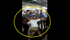 Watch: Private security guards thrash cab driver at Mumbai airport over parking