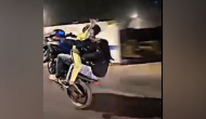 Mumbai biker arrested days after video of 'wheelie' stunt went viral on social media