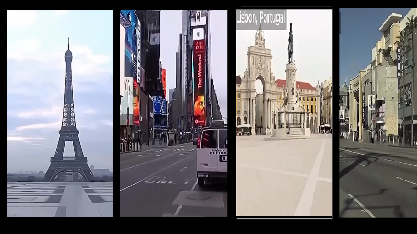 Watch clip that showcases how Covid-19 changed the world in 2020
