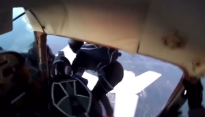 Viral Video: Sky divers fall as their aircraft collides with another plane mid air