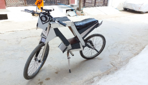 MP: 20-year-old Chhatarpur lad makes electric bicycle, able to carry one quintal weight