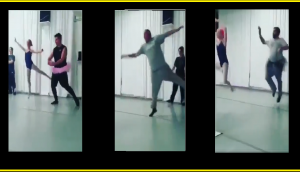 Hilarious and Motivational: Super dads perform ballet dance to support lil angels