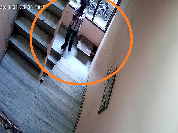 Watch: Masked men open fire at Delhi apartment