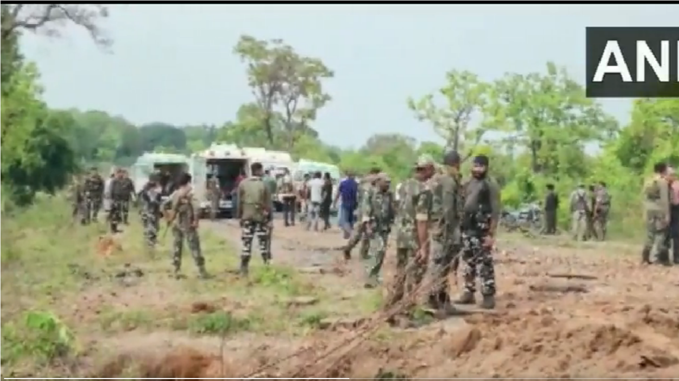 Chhattisgarh: IED attack by naxals claims lives of 11 security personnel in Dantewada