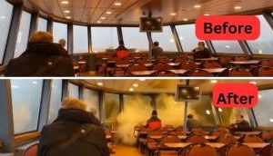 Ferry Window Collapse During Bad Weather: Passengers face terrifying experience