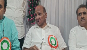 Watch: Sharad Pawar resigns as NCP chief