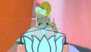 Congress wants to make Karnataka 'number-1 ATM for shahi family,' says PM Modi