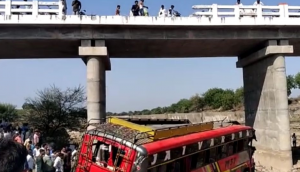 MP: 15 dead as bus falls off bridge in Khargone