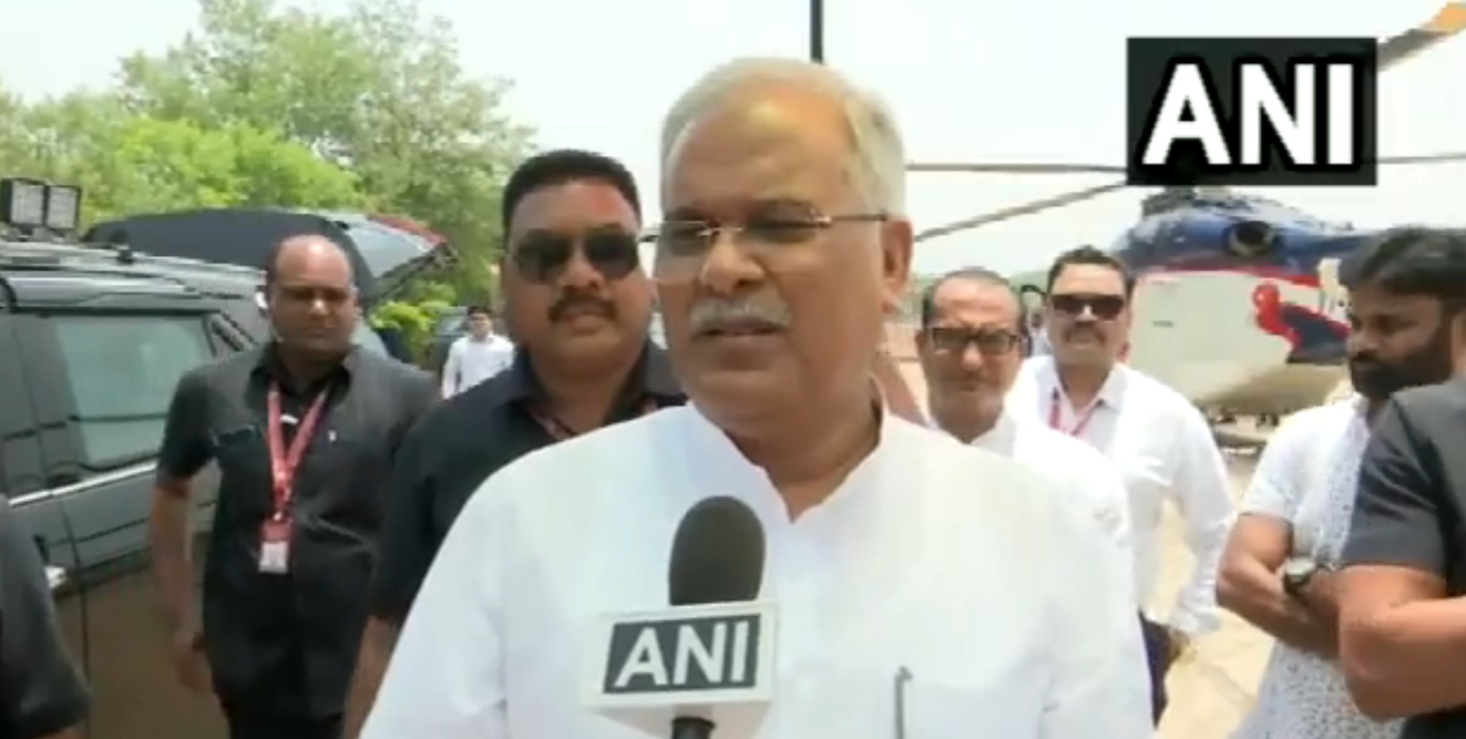 'Bajrang Bali stands with us, ‘Gada’ hits corruption:' CM Baghel as Congress leads in Karnataka 