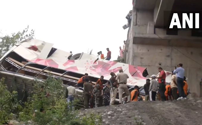 Tragedy strikes as bus plunges into gorge in Jammu: Ten dead, dozens injured