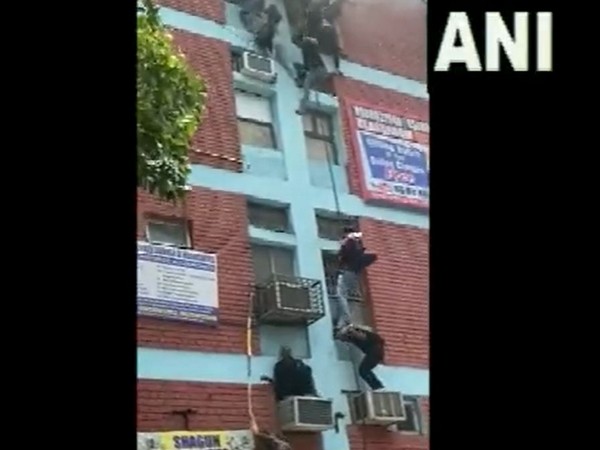 Mukherjee Nagar Coaching Centre Fire: All students rescued from building