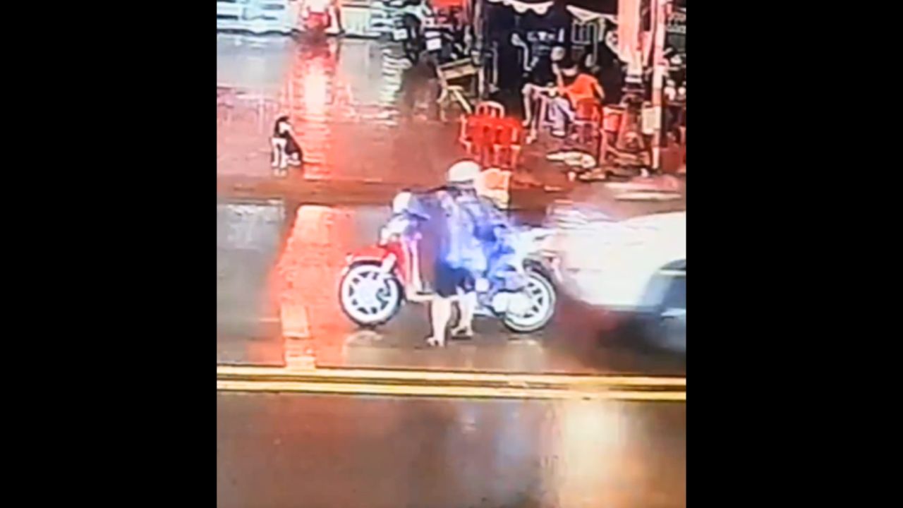 Miraculous Narrow Escape Caught on Video: Woman's quick reflexes avert disaster