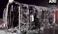 Maharashtra: 25 people charred to death as bus catches fire 