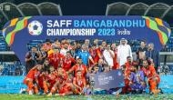 PM Modi, Anurag Thakur congratulate Indian football team on SAFF Championship victory