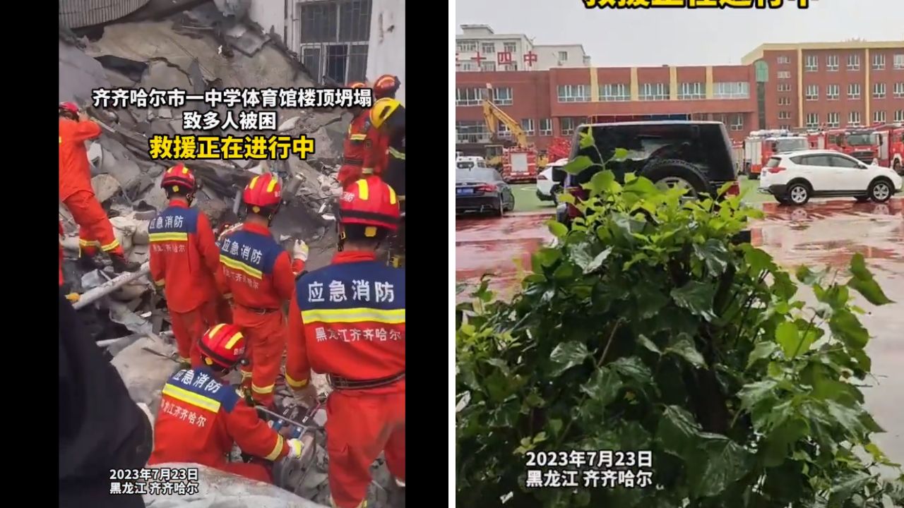 China School Tragedy: Gym roof collapses, 10 killed