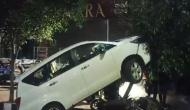 Drunk woman rams car into parked two-wheelers in Visakhapatnam