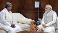 Karnataka CM Siddaramaiah calls on PM Modi