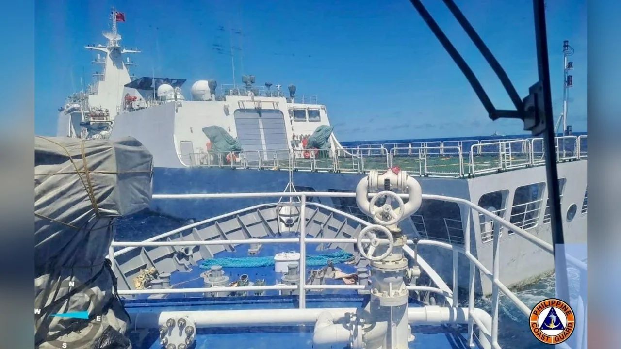 Escalating tensions in South China Sea as Philippines accuses China of coast guard confrontation