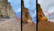 Narrow Escape: Rockfall Video Serves as a Stark Reminder of Nature's Unpredictability