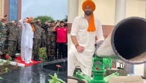 Sunny Deol hoists National Flag at Infantry Research Center in Madhya Pradesh