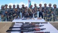 Security forces seize huge cache of arms near LoC in J&K's Kupwara