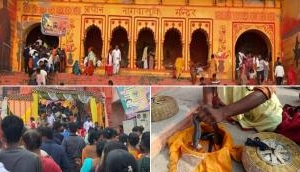 Nag Panchami 2023: Devotees throng ancient Nag Vasuki temple in UP's Prayagraj