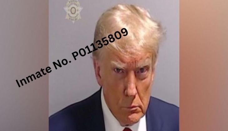 Inmate Number P01135809: Donald Trump's Mug Shot Released By Fulton ...