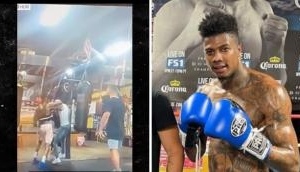 Rapper Blueface stabbed at boxing gym