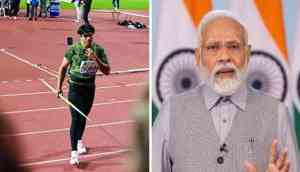 PM Modi congratulates Neeraj Chopra on winning gold in World Athletics Championships 2023