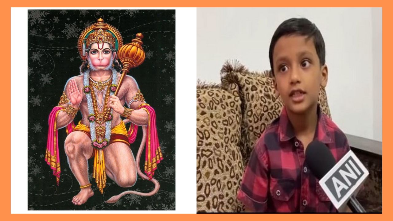 5-Year-Old Prodigy from Bathinda Stuns with Hanuman Chalisa Feat, Earns Presidential Meet