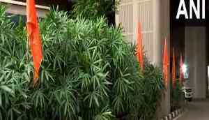 'Hindutva our identity,' says Uddhav faction, puts saffron flags outside Mumbai airport