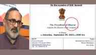 'Country was and will always remain Bharat': Union Minister Rajeev Chandrasekhar amid controversy