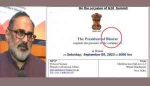 'Country was and will always remain Bharat': Union Minister Rajeev Chandrasekhar amid controversy