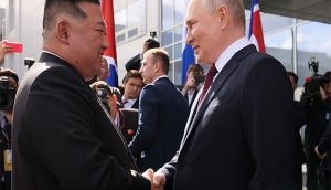 Vladimir Putin and Kim Jong Un Meet at Remote Russian Space Centre