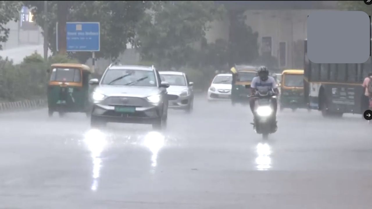 Rain, accompanied by gusty winds, lashes parts of Delhi