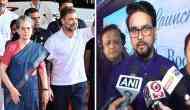 Anurag Thakur hits out at Sonia, Rahul Gandhi