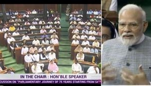 Achievements of Indians being discussed everywhere, result of united efforts in 75 years of Parliament: PM Modi