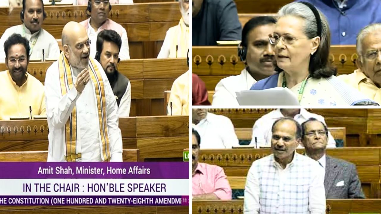'Can men not speak up for women?' Amit Shah’s dig at Adhir Ranjan in Lok Sabha