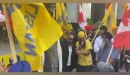 Khalistan supporters hold protest outside Indian Consulate in Vancouver