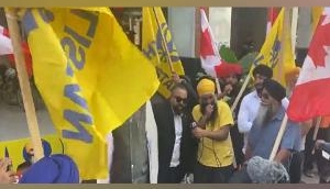 Khalistan supporters hold protest outside Indian Consulate in Vancouver