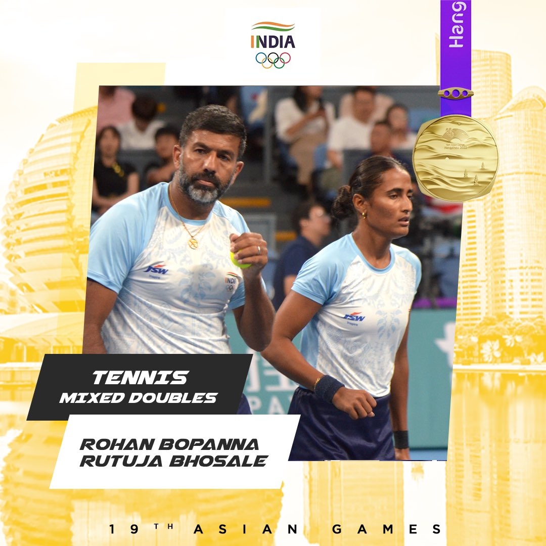 Asian Games: India wins gold in tennis mixed doubles